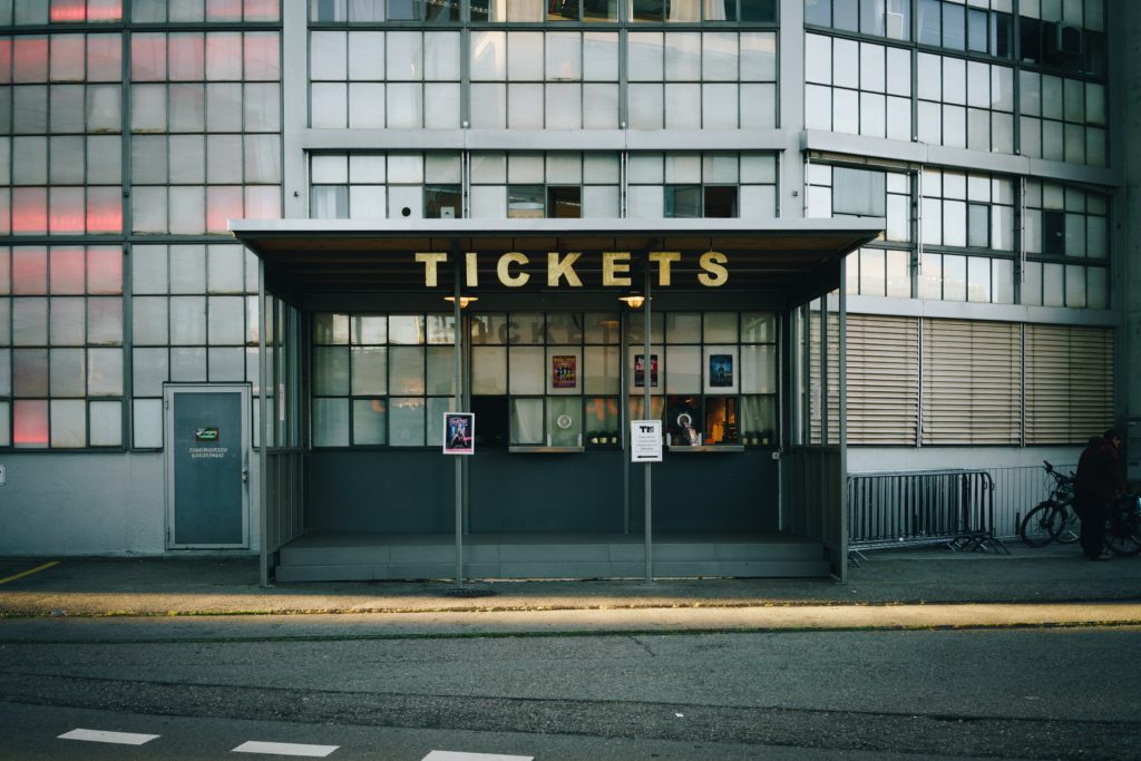 Image of Box Office for Live Poetry Readings Admission