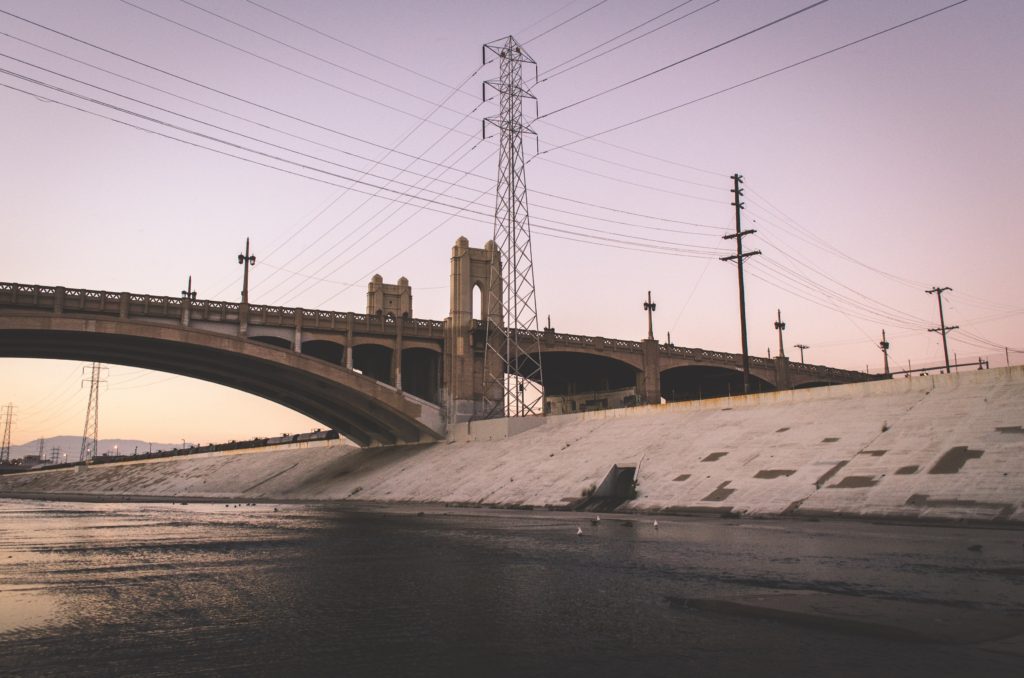 Photo of the LA river for book review of DJ Waldie's Where Are We Now: Notes from Los Angeles